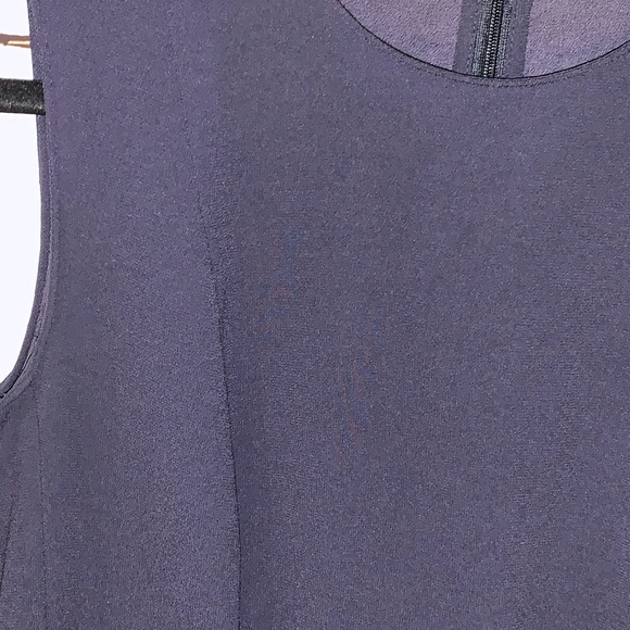 Ann Taylor Sleeveless Peplum Tank Blue Size 4 - Picture 8 of 8